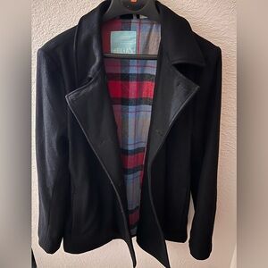 dELiA*s Black Pea Coat for Women